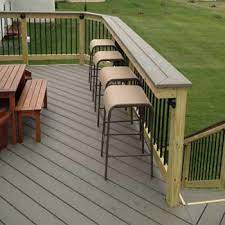 The style of your home can play a part in determining the design you choose for deck railing. Installing A Rail Bar Top An Easy And Inexpensive Way To Add Deck Seating