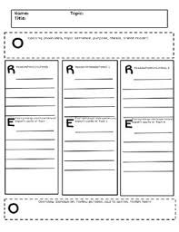oreo graphic organizer by sara thornsberry teachers pay teachers oreo graphic organizer