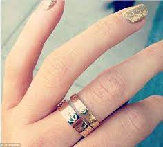Token Of Love Kylie Jenner Shows Off Cartier Ring But Remains Coy About Who Gave Her The Trinket Cartier Love Ring Love Ring Cartier Ring