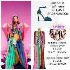 Uhm nganu, blackpink yg baju kuning . 10 Harga Outfit Blackpink Di Mv Ddu Du Ddu Du Fantastis