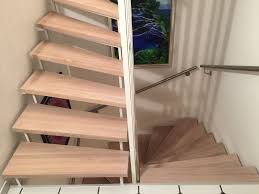 Treppe in eiche weiß geölt. Treppenstufen Eiche Geolt Julius Mobel Kreativ Funktionell