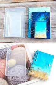Crystal Notebook Silicone Mold Diy Notebook Silicone Mold Etsy In 2021 Diy Resin Crafts Resin Crafts Epoxy Resin Crafts