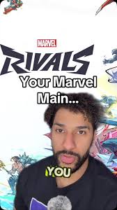 Your Marvel Rivals Main🫵😀 #Gaming #marvelrivals #comedy #marvel #yapping  #viral #fypシ