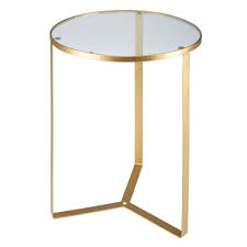 Glass And Gold Metal Side Table Olivia Maisons Du Monde Metal Side Table Side Table Glass Side Tables