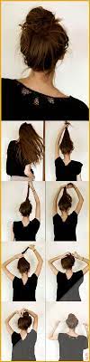 Dutt Frisuren Anleitung Dutt Frisuren Anleitung Cintia Klara Frisuren Ideen Frisuren Mittellange Braided Hairstyles Easy Hair Tutorials Easy Medium Hair Styles