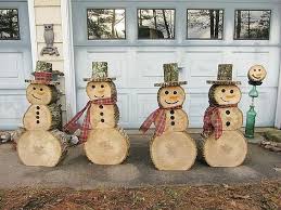 Diy Wood Slice Snowman Christmas Diy Outdoor Christmas Decorations Christmas Deco