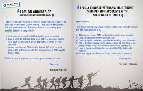 We Strive To Serve The Pride Of Our Nation The Armed Forces To The Best Of Our Ability Two Veterans Talk About Their Experienc Bank Of India Veteran Booklet