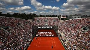 Primele trei favorite, simona halep, caroline wozniacki si. Roland Garros Semifinale Feminine Keys V Stephens Eurosport