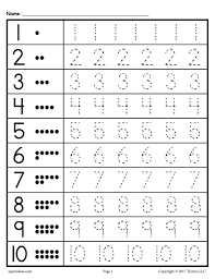 Tracing Worksheets Numbers 1 20 Preschool Tracing Number Worksheets Kindergarten Kindergarten Math Worksheets