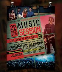 Hang up a poster of your favorite and you can sing with them all day long! 55 Free Concert Flyer Psd Templates For Music Events Promotion And Premium Version Free Psd Templates