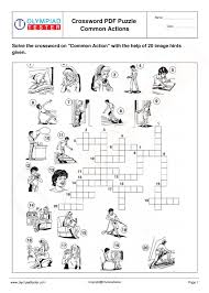 Math puzzles in pdf format for children from first grade, second to sixth grades. Science Crossword For Kids Common Actions Puzzles For Kids Free Printable Math Worksheets Crossword Puzzles