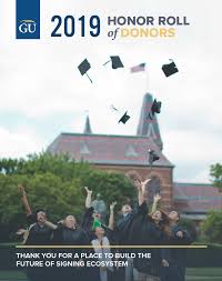 Check spelling or type a new query. Honor Roll Of Donors Gallaudet University