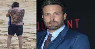 Ben affleck's huge back tattoo of a phoenix rising is real writes e!. Ben Affleck Reveals Finally Left The Tattoo A Secret You Doubt The Authenticity Of Woke Up A Year Ago News