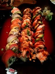 3 Types Of Sushi Rolls From Tokyo Table In Irvine These Rolls Were Good Enough To Feel 6 Hungry People We Did Order More Though Check O In 2019 Types Of Sushi