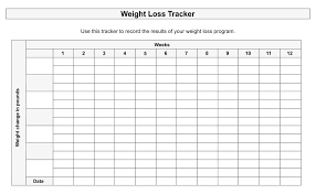 You can grab this tracker for free by signing up for our emails. 7 Best Weekly Weight Loss Tracker Printable Printablee Com