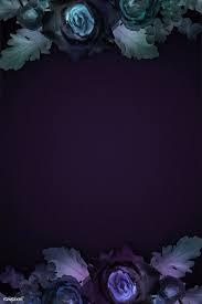 download premium psd of purple and blue floral frame 1212821 blue and purple floral floral background