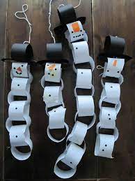 Easy Christmas Crafts For Kids To Make Paper Chain Snowman Christmascrafts Preschool Christmas Christmas Crafts For Kids To Make Winter Crafts For Kids