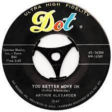 Maybe i would, oh, but i love her so. You Better Move On Song Wikipedia