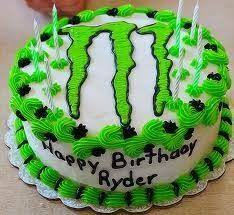 Sie machen hellwach und sollen die leistung steigern: Monster Energy Cake Zack Would Love This Monster Kuchen Geschenkideen Monster Energy
