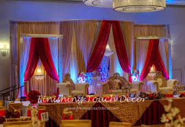 Indian Wedding Stage Decoration Red And Gold Wedding Stage Indian Wedding Stage Pakistani Wedding Stage