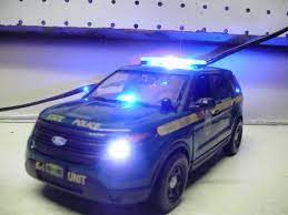 Nick S Custom Vermont State Police K9 Diecast Interceptor Utility W Working Lights Youtube Toy Police Cars Lego Cars Toy Trucks