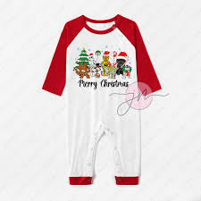 Star Wars Matching Xmas Pajamas For The Whole Family And Dog Baby Yoda And Darth Vader Christmas Pjs Family Christmas Pajamas By Jenny