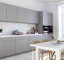 Specialized European Durable Grey Flat Framed Kitchen ...