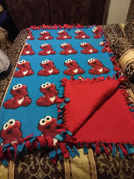 Learn how to make a fleece tie blanket for the perfect afternoon diy activity. Baby Elmo Throw Size Fleece Tie Blanket For Sale In Kingsburg Ca Offerup