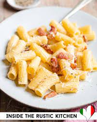 Pasta Alla Gricia Inside The Rustic Kitchen Recipe Easy Italian Recipes Pasta Italian Pasta Dishes Italian Pasta Recipes
