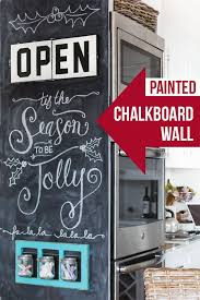 Why I Painted A Floor To Ceiling Chalkboard Wall In My Kitchen Chalkboard Wall Kitchen Chalkboard Paint Wall Chalkboard Wall Bedroom
