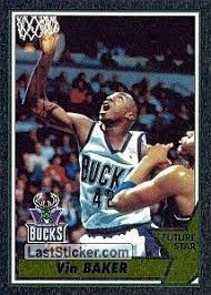 Vin Baker 1994 95 Milwaukee Bucks Milwaukee Bucks Vin Baker Milwaukee
