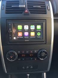 Carplay Installs Sony Xav Ax100 In A 2007 Mercedes B Class Carplay Life