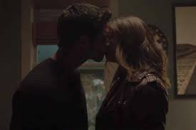 Scott And Malia Eyelid Kiss