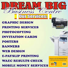 In a news item, monitored by ghana talks business , february 1, designated for the rollout of the policy has been shifted to april 1, 2021. Dream Big Business Center Photos Facebook