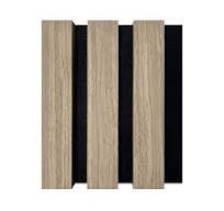 Customized China 3-sided slat wall akupanels acoustic wood ...