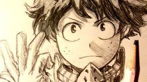 For commissions email me at. Asmr Pencil Drawing 89 Midoriya Deku Request Youtube