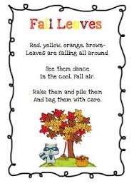 95feff64fb64bfa278096aa6ed2e17dc Jpg 279 397 Kindergarten Poems Kids Poems Autumn Poems