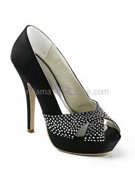 Scarpe donna sposa bianco perla tacco spillo decolletè matrimonio toocool jc3042. Scarpe Da Cerimonia Online Nere E Argento Tacco Alto