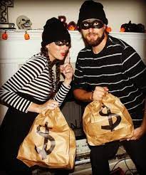 Our Easy Last Minute Diy Burglar Costumes Diy Halloween Costumes Easy Halloween Costumes For Girls Diy Halloween Costumes