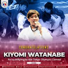 Judo at the 2020 summer olympics in tokyo will feature around judoka competing in 15 events, seven each for both men and women as well as a. Kiyomi Watanabe Makes History As 1st Filipina Olympian In Judo Good News Pilipinas