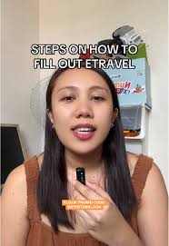 How to Fill Out Etravel Step by Step Guide