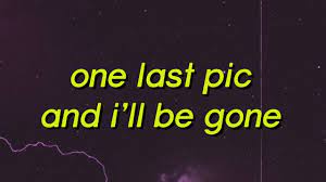 Uicideboy One Last Pic And I Ll Be Gone Lyrics Eat Your Vegetables Tiktok Youtube