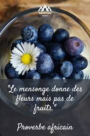 Citation Sagesse Proverbe Africain Citation Sagesse Fruits