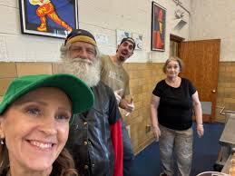 Dinner zoomies time for energetic pups