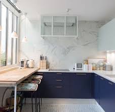 1001 Astuces Et Idees Pour Amenager Une Cuisine En L Credence Cuisine Decoration Interieure Cuisine Petit Stockage De Cuisine