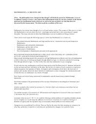 And this felt feeling may spur thinking, engagement, and even action. Pdf Mathematics A Creative Art