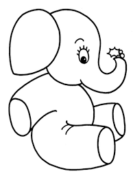 Download Lembar Mewarnai Gambar Gajah Duduk Http Www Kidscp Com Download Lembar Mewarnai G Elephant Coloring Page Easy Coloring Pages Animal Coloring Pages