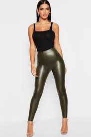 Super elastic one size fits all to be worn as long or 7/8 leggings depending on body size due to the pleasant mix of. Shop Women Leggings Stretch Leather