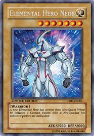 elemental hero neos ct03 en001 secret rare limited edition