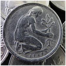 März 1948 per erlass in frankfurt am main gegründet. Munze Coin 50 Pfennig Gerda Johanna Jo Werner Durc Flickr